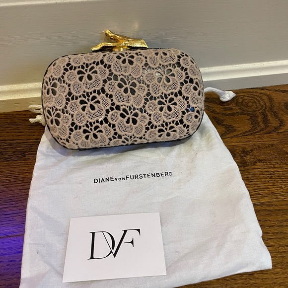 diane von furstenberg clutch - Picture 1 of 9